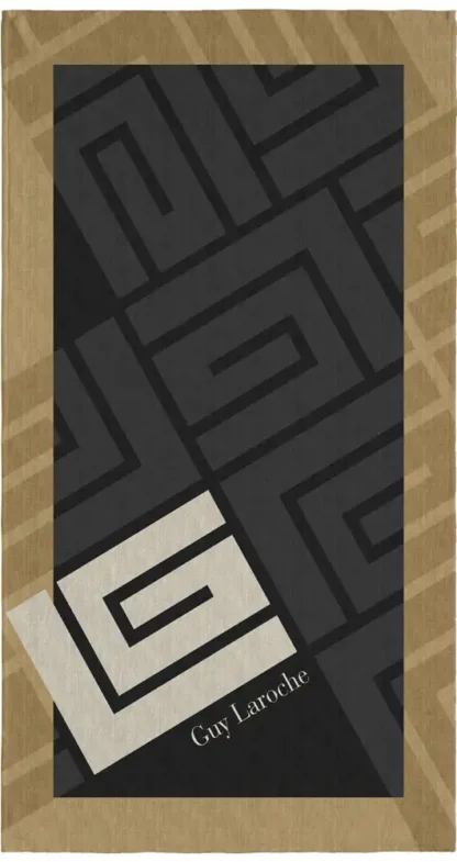 Πετσέτα Θαλάσσης Velour Printed 2502/02 100x175 - Guy Laroche - Image 2