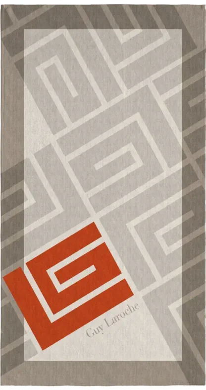 Πετσέτα Θαλάσσης Velour Printed 2502/05 100x175 - Guy Laroche - Image 2