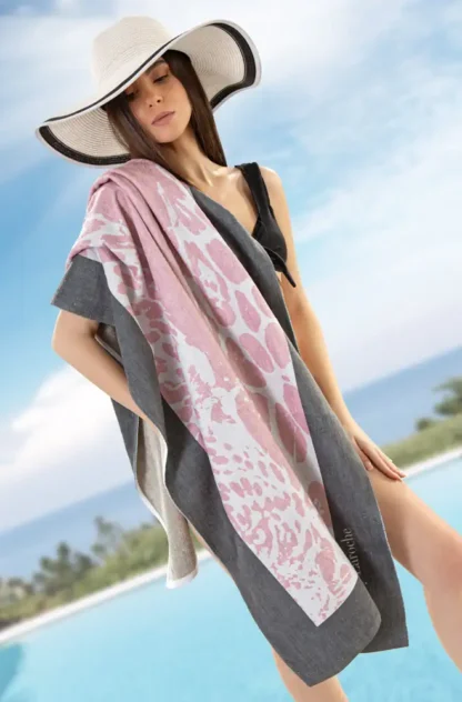 Πετσέτα Θαλάσσης Velour Printed 2503/03 100x175 - Guy Laroche