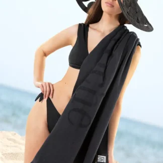 Πετσέτα Θαλάσσης Double Blue - Black 90x180 - Guy Laroche