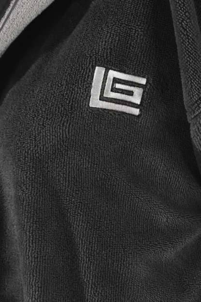 Μπουρνούζι Monogram Black XXLarge - Guy Laroche - Image 4