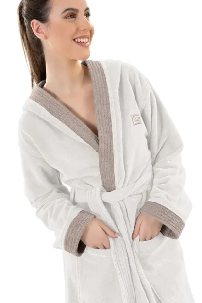 Μπουρνούζι Monogram Perla XXLarge - Guy Laroche