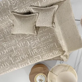 Ριχτάρι Καναπέ Stamp Taupe (Πολυθρόνα) 180x150 - Guy Laroche