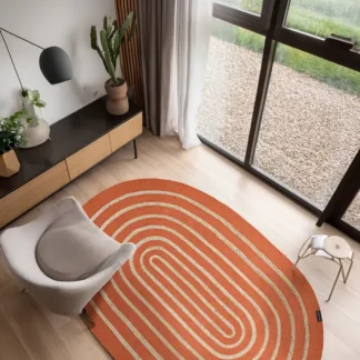 Χαλί Maya Terra Oval 140x210 - Guy Laroche