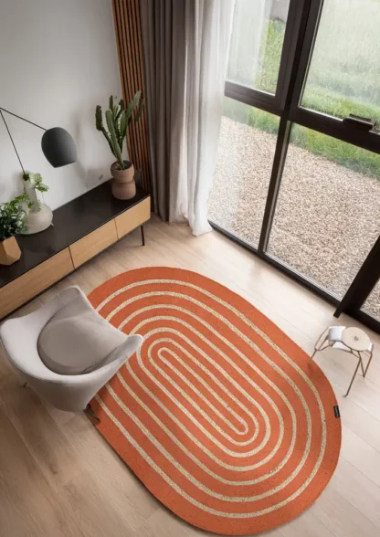 Χαλί Maya Terra Oval 140x210 - Guy Laroche
