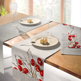 Πασχαλινή Τραβέρσα Easter 17 Red 40x160 - Saint Clair