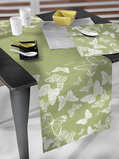 Πασχαλινή Τραβέρσα Easter 22 Green 40x160 - Saint Clair