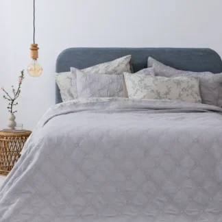 Σετ Κουβερλί King size 260x240 IFIGENEIA SILVER