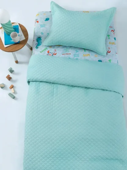Σετ Κουβερλί ημίδιπλο 160x240 JENN/2 AQUA