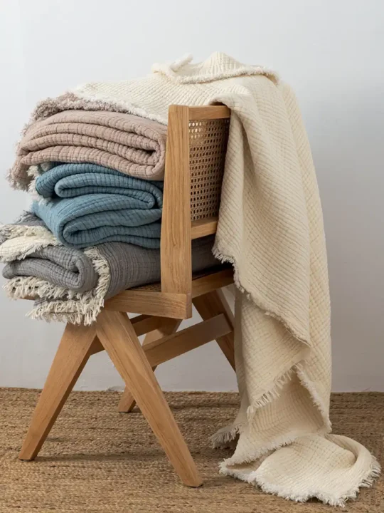 Κουβέρτα muslin 170x240 MOUS NATURAL