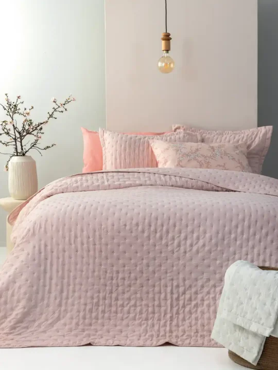 Κουβερλί King size 260x240 NICO PINK