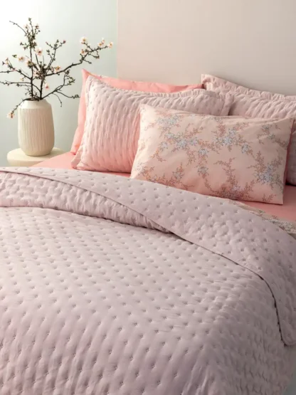 Ζεύγος μαξιλαροθήκες 50x70 Oxford NICO PINK - Image 2
