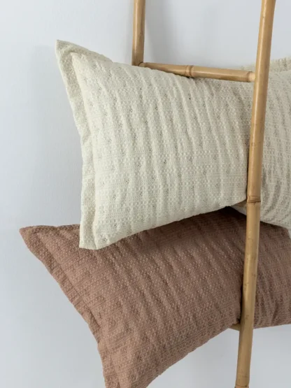 Ζεύγος μαξιλαροθήκες 50x70 Oxford TOT IVORY