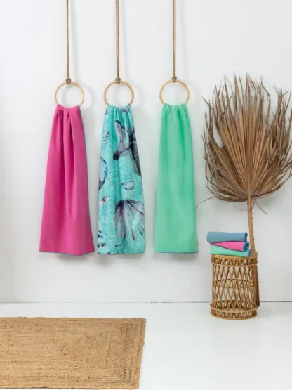 Πετσέτα γυμναστηρίου ροζ Palamaiki Active Pink