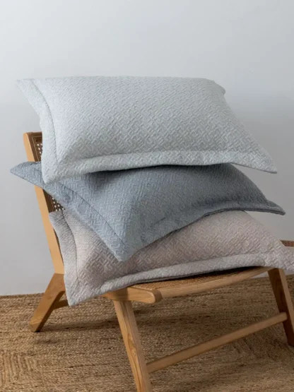 Ζεύγος Μαξιλαροθήκες Matelasse Oxford  50X70 ZOE BEIGE