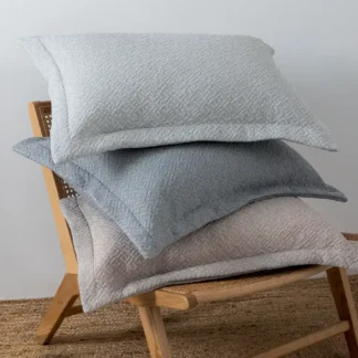 Ζεύγος Μαξιλαροθήκες Matelasse Oxford  50X70 ZOE GREY