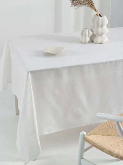 Τραπεζομάντηλο Αλεκιαστο Formal Dinner 175x320 MILLY WHITE