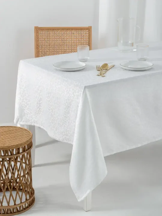 Τραπεζομαντηλο Αλεκιαστο Formal Dinner 175x160 LITA WHITE