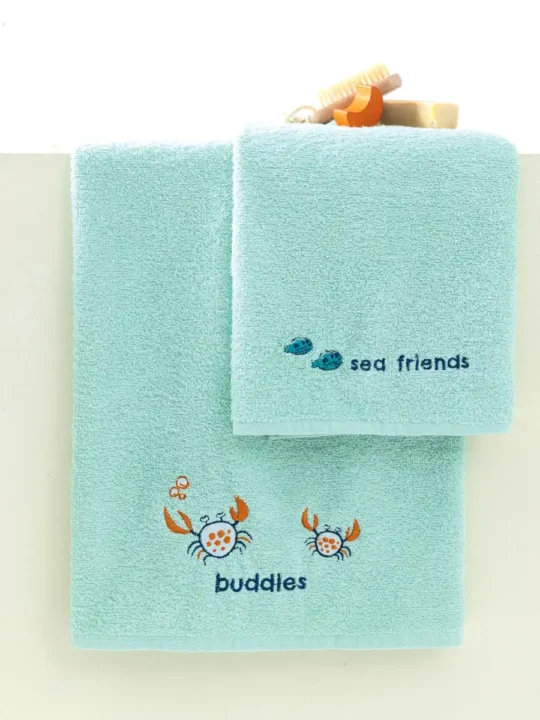 Σετ Παιδικές Πετσέτες Kids Bath CRABS