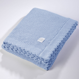 Κουβέρτα Λίκνου 75X105 DT457 Blue - DownTown