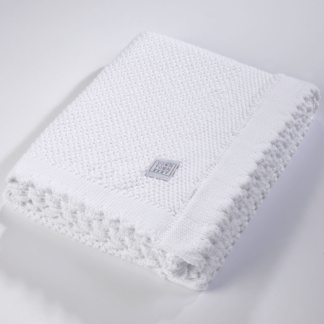 Κουβέρτα Λίκνου 75X105 DT457 White - DownTown