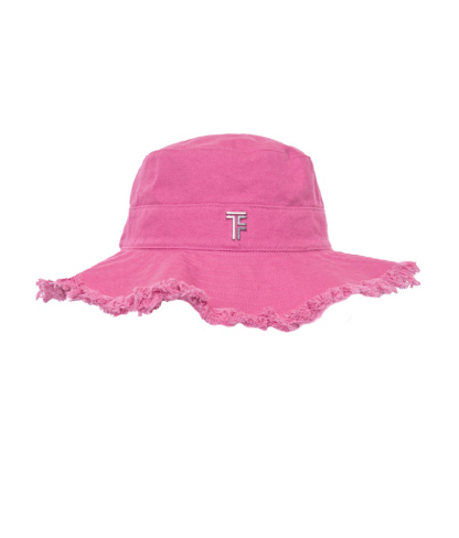Καπέλο παραλίας βαμβακερό Feel n Touch Caribbean Pink