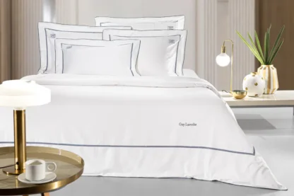 Σετ 4τμχ. Σεντόνια Elite White/Marine 270x280 - Guy Laroche