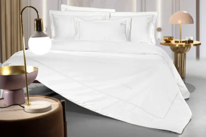 Σετ 4τμχ. Σεντόνια Elite White/Beige 270x280 - Guy Laroche