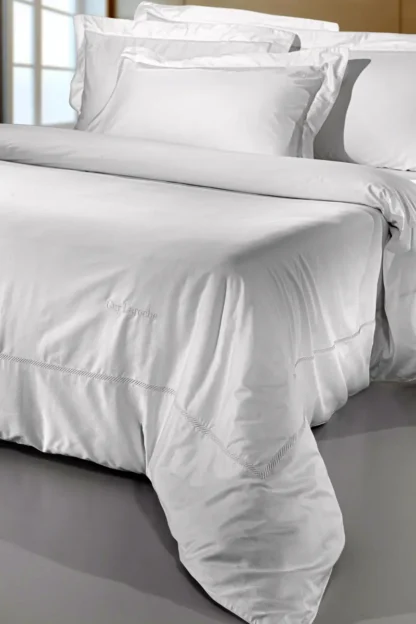 Σετ 4τμχ. Σεντόνια Elite White/White 270x280 - Guy Laroche - Image 2