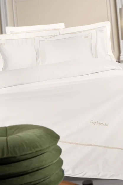 Σετ 4τμχ. Σεντόνια Elite Ivory/Beige 270x280 - Guy Laroche - Image 2