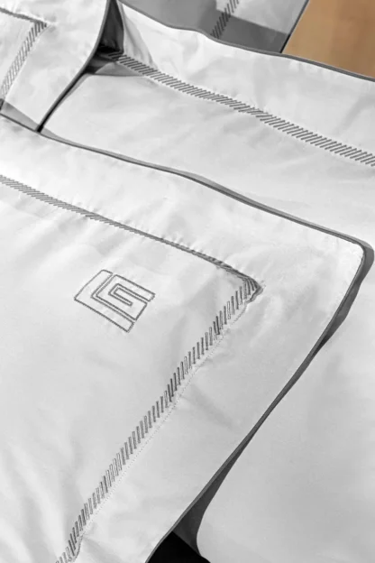 Σετ 4τμχ. Σεντόνια Elite Silver/Anthracite 270x280 - Guy Laroche - Image 3