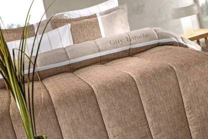 Πάπλωμα Beverly Almond 220x240 Suede - Guy Laroche - Image 2