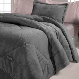 Πάπλωμα Moore Anthracite 220x240 - Guy Laroche