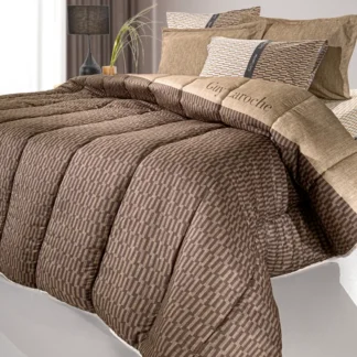 Παπλωματοθήκη Status Beige Suede 225x245 - Guy Laroche