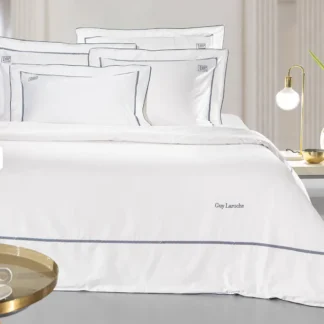 Σετ 3τμχ Παπλωματοθήκη Elite White/Marine 250x240 - Guy Laroche