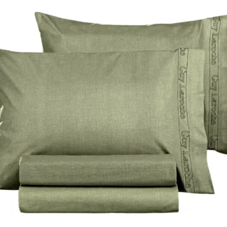 Ζεύγος Μαξιλαροθήκες Color Plus Khaki 50x70 - Guy Laroche