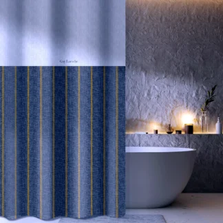 Κουρτίνα Μπάνιου Beverly Anthracite 240x185 - Guy Laroche