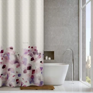 Κουρτίνα Μπάνιου Carmel Melanze 240x185 - Guy Laroche