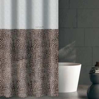 Κουρτίνα Μπάνιου Safari Choco 240x185 - Guy Laroche