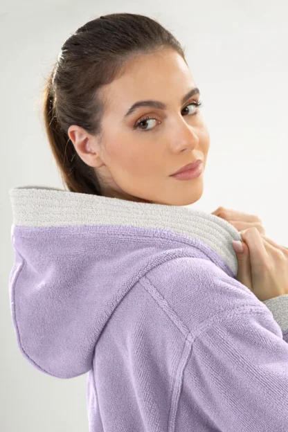 Μπουρνούζι Monogram Lavender Medium - Guy Laroche - Image 3