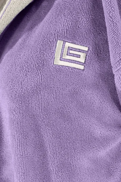 Μπουρνούζι Monogram Lavender Medium - Guy Laroche - Image 4