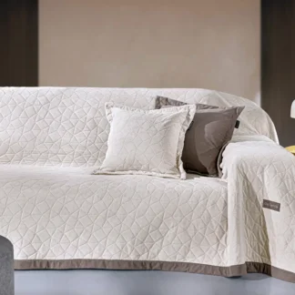 Ριχτάρι Avalon Cream 170x250 + ΜΑ. 42X42+3 - Guy Laroche