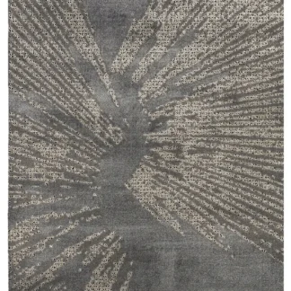 Μοντέρνα χαλιά κρεββατοκάμαρας ανθρακί, σε τριών τεμαχίων, εξαιρετικά απαλά - Guy Laroche Swing Carbon