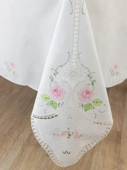 Σετ Τραπεζομάντηλο Με 12 Πετσέτες Φαγητου Vintage Beauty 180x270 NINA - Image 2