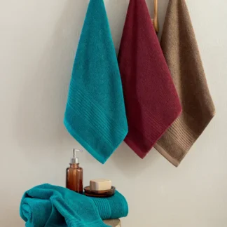 Πετσέτα Λουτρού Towels Collection 80x160 ROKE PETROL
