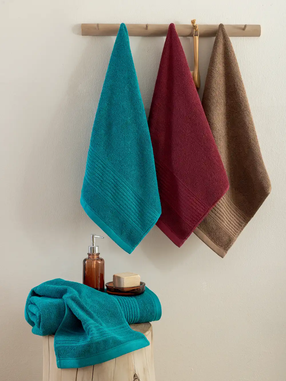 Σετ Πετσετες Towels Collection ROKE PETROL