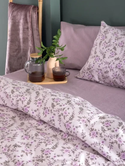 Σετ Μονά Σεντόνια Flannel Beauty 170x265 FB0235 Με Λάστιχο