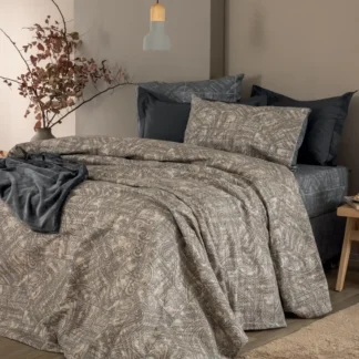 Σετ Μονά Σεντόνια Flannel Beauty 170x265 FB0240 Χωρίς Λάστιχο