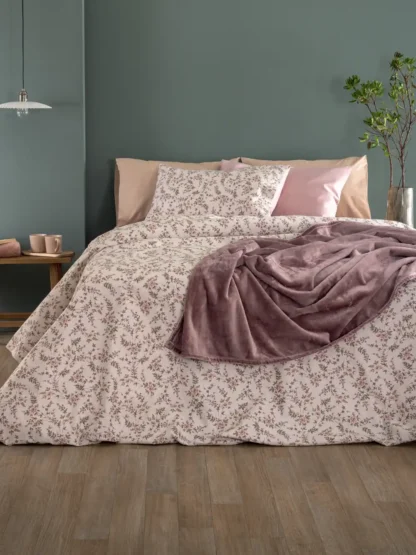 Σετ King Size Σεντόνια Flannel Beauty 280x270 FB0234 - Image 3