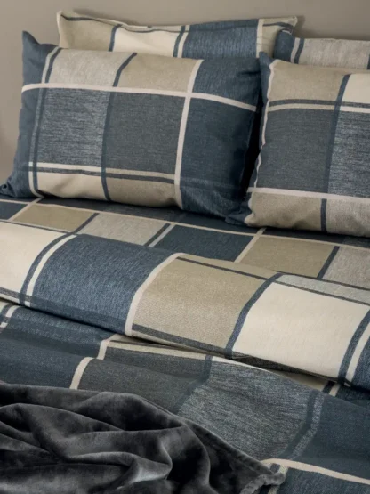 Σετ King Size Σεντόνια Flannel Beauty 280x270 FB0236 - Image 3